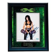 Joanie Laurer CHYNA Autographed D-Generation X Deluxe Framed 8x10 Photo - JSA picture