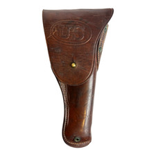 WWI US Army 1918 Leather Holster Colt .45 M1911 Warren Leather Goods Co J.A.O picture