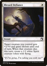 Blessed Defiance [Innistrad: Midnight Hunt] Magic MTG picture