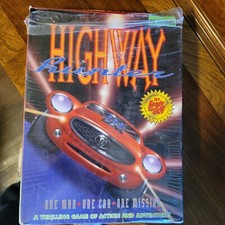 Highway Hunter PC 1994 Video Game 3.5 Diskette Rare Vtg picture