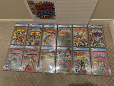 Marvel Super Heros Secret Wars #1 - #12 CGC Graded Comic Lot. picture