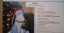 Lowes 2026 Eeyore Christmas Animatronic Winnie The Pooh Disney Holiday Living picture