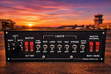SALE GA Switch Panel USB Compatible /w MSFS  & X-Plane Flight Simulators picture