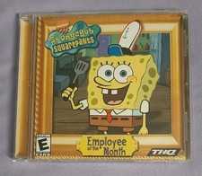 Spongebob Squarepants Employee of the Month CD-ROM PC Game with Manual picture