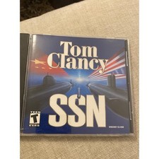 Tom Clancy's SSN PC Game Windows 95 98 ME Submarine Combat Sim 1996 CDS Simon picture