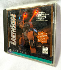 Earthsiege PC CD-ROM Metaltech Dynamix 1994 Disc And Manual picture