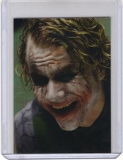 HEATH LEDGER 2008 PGM THE DARK KNIGHT JOKER HOLOFOIL ROOKIE RC #77 VERY RARE picture