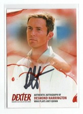 Dexter Season 5 & 6 Autograph Auto Card D5&6-ADH2 Desmond Harrington Joey Quinn picture