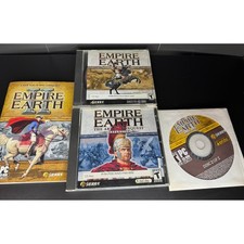 Vntg 2001 Empire Earth PC Game Lot Empire Earth The Art of Conquest Expansion picture