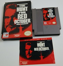 The Hunt for Red October (Nintendo Entertainment System, 1991) CIB Complete picture