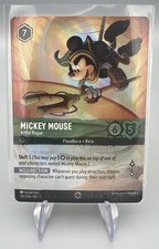 MICKEY MOUSE 2023 DISNEY LORCANA Artful Rogue ENCHANTED EN-1 FIRST CHAPTER #210 picture