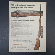1966 Browning Arms Co Olympian 30/06 Safari 22/250 Vintage Print Ad St Louis MO picture