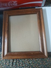 Vtg Solid OAK Wood PHOTO FRAME  8X10  Please Look At The Picture & Description picture