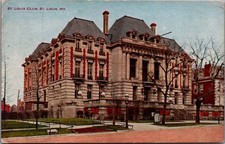 St. Louis Club, St. Louis, MO c.1910 V. O. Hammon Publishing Postcard picture