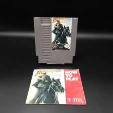 Indiana Jones and the Last Crusade NES Nintendo with Manual Taito picture