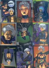 Lethal Strike Chromium 1997 Krome Productions Complete Base Card Set 35 MC picture