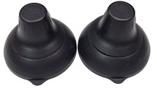 Tervis Tumbler Cocktail Shaker 16 oz Black 3 piece shaker lid's 3-1/2'' W 2 Pack picture