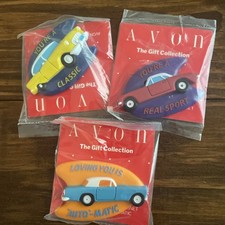 Avon Classic Car Refrigerator Magnets 3ea The Gift Collection  See Description picture