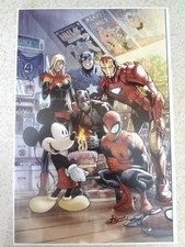 Marvel Comics 1000 💥 D23 Expo Virgin Variant 💥 1st Mickey Mouse on Cover 2019 picture
