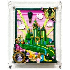 Wall Mounted Display Case for LEGO® 75685 Wicked Emerald City Wall Art picture
