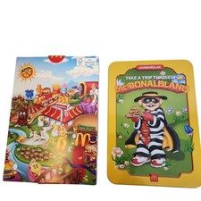 2025 McDonald's McDonaldland Hamburglar Collector Tin Box Set Stickers New picture