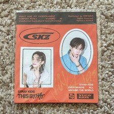 Stray Kids THIS & THAT Magnet - Orange Version - Hyunjin and Changbin picture