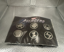 Marvel Avengers Pinback Buttons Set of 6 - Crystal Dynamics / Square Enix picture
