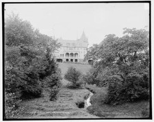 Schell Chateau villa, East Northfield, Massachusetts c1900 OLD PHOTO picture