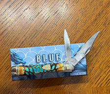 Custom Hand Fired Rough Rider Blue Dragon Peanut picture