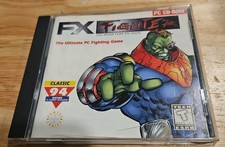FX Fighter PC CD ROM 1995. EXCELLENT CONDITION picture