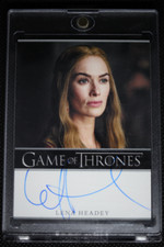 2014 Game of Thrones Season 3 AUTO AUTOGRAPH Cersei Lena Headey LANNISTER FULL picture