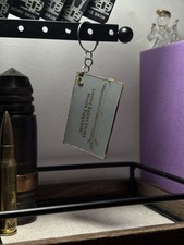 Authentic russian KH-101 Missile Fragment Keychain | Handcrafted in Ukraine picture