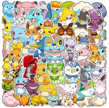Pokemon CUTE Anime 50pc Sticker Pack * FREE US SHIPPING * =D picture