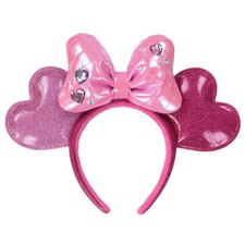 Tokyo Disney Pink Heart Ears Headband Minnie Pal-Palooza Funderland Ship from US picture