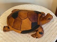 Awesome Large Hand Carved Sea Turtle 17