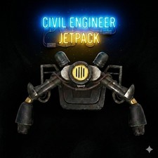 1x civil engineer jetpack PS4 PS5 FALLOUT 76 picture