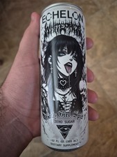 Echelon Goth Girl Spit Energy Drink Can 12 oz Zero Sugar 200mg Caffeine Unopened picture