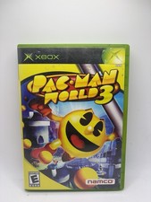Pac-Man World 3 Microsoft Original Xbox 2005 Working Complete CIB picture