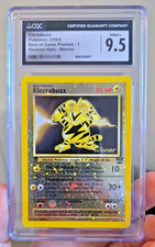 Electabuzz Pokemon 2003 Best of Game Winner Stamp Black Star Promo CGC 9.5 picture