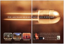 Outlaws - LucasArts PC Game - Vintage Original Print Ad/Poster Promo Art 1997 picture