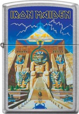 Iron Maiden Powerslave Classic Street Chrome Zippo Lighter picture