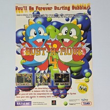 Bust A Move 4 PlayStation PS1 Forever Busting Print Ad/Poster picture