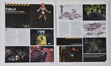 Fallout Brotherhood of Steel Preview Magazine Page Print 2003 PS2 Xbox picture