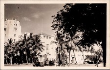 Vintage Miami City Hall Florida Real Photo RPPC Postcard Pan Am Terminal picture