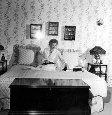American actress Lucille Ball relaxes at home circa 1960 Old Photo picture