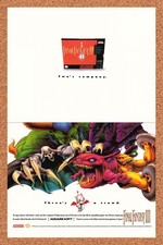 1994 Final Fantasy III SNES Original Advertisement / Retro Promo v2 picture