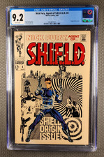 Nick Fury, Agent of Shield #4 (1968)  - CGC 9.8 - White Pages picture