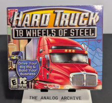 Hard Truck: 18 Wheels of Steel - w/ Slipcover - CIB - PC picture