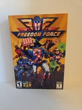 Freedom Force PC Game Electronic Arts Irrational Games (2002) Complete CIB picture