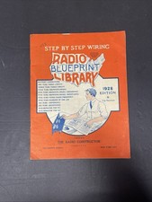 The Radio Constructor Blueprint Library AC Hookups 1928 New York Diagram Booklet picture